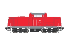 Lenz 40134-07 - 0 - Editionmodell Diesellok BR 212 verkehrsrot, DB, Ep. IV